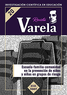 					Ver Vol. 8 Núm. 20 (2008): ESCUELA-FAMILIA-COMUNIDAD EN LA PREVENCIÓN DE NIÑOS Y NIÑAS EN GRUPOS DE RIESGO
				