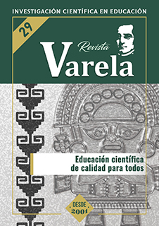 					Ver Vol. 11 Núm. 29 (2011): EDUCACIÓN CIENTÍFICA DE CALIDAD PARA TODOS
				